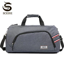Горячая Большая вместительная парусиновая дорожная сумка, повседневная мужская ручная багажная сумка для путешествий, сумка на плечо, большая сумка-тоут, 5 цветов, мужская сумка через плечо