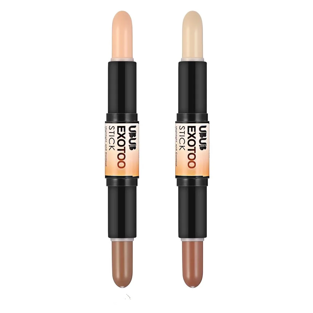 UBUB Highlighter Stick 2 In 1 Double end Bronzer Highlighter Stick