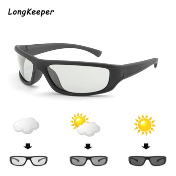 

2019 Polarized Sunglasses Men Photochromic Sunglasses Women Square Sports Sun Glasses Outdoor Driving Sun Protection Glasses