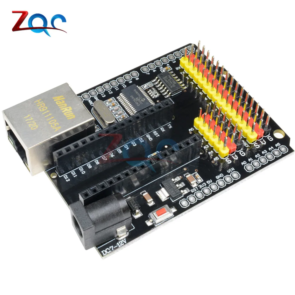 ENC28J60 Ethernet Shield V2.0 2.0 CH340G NANO V3.0 MEGA Module Expansion Board For Duemilanove Leonardo For Arduino UNO R3 One цена ENC28J60 Ethernet Shield V2.0 2.0 CH340G NANO V3.0 MEGA Module Expansion Board For Duemilanove Leonardo For Arduino UNO R3 One цены онлайн