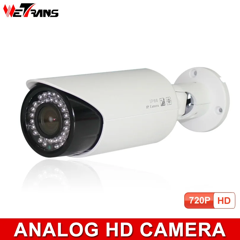 

CCTV Camera AHD Camera Waterproof Outdoor 1/4'' CMOS Sensor 1.0MP 720P 30m Night Vision Bullet HD Camera Security Surveillance