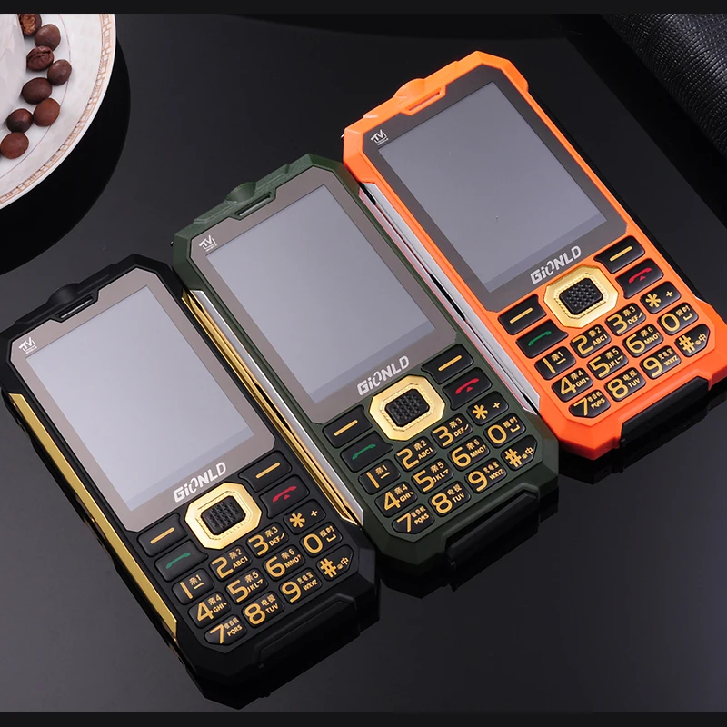 MAFAM Analog TV 3.0'' Big Display Power Bank Speed Dial GPRS Driving Record Long Standby Outdoor Dual SIM Rugged Mobile Phone