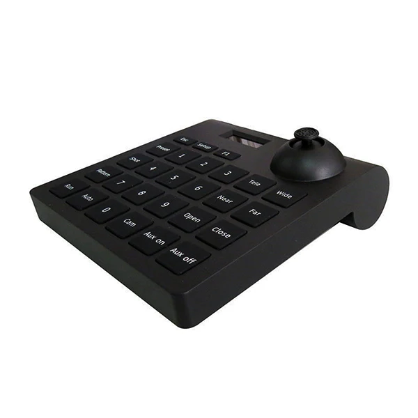 

SMTS New Built-in Pelco-p Pelco-d 2D RS485 Joystick keyboard controller for Analog PTZ Cameras Zoom/IRIS/Focus Control SKB-201