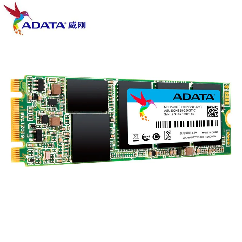 ADATA 3D NAND 256GB SSD SU800M. 2 2280 SLC Твердотельный накопитель твердый HD Жесткий диск M2 2280 hdd жесткий диск для ноутбука, настольного компьютера