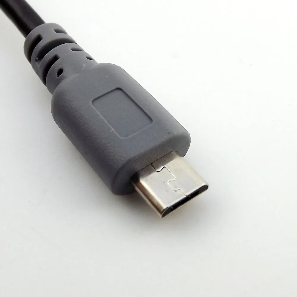 Переходник OTG с Micro USB Тип B папа на 5 контактный кабель передачи данных 20 см/1 м 3