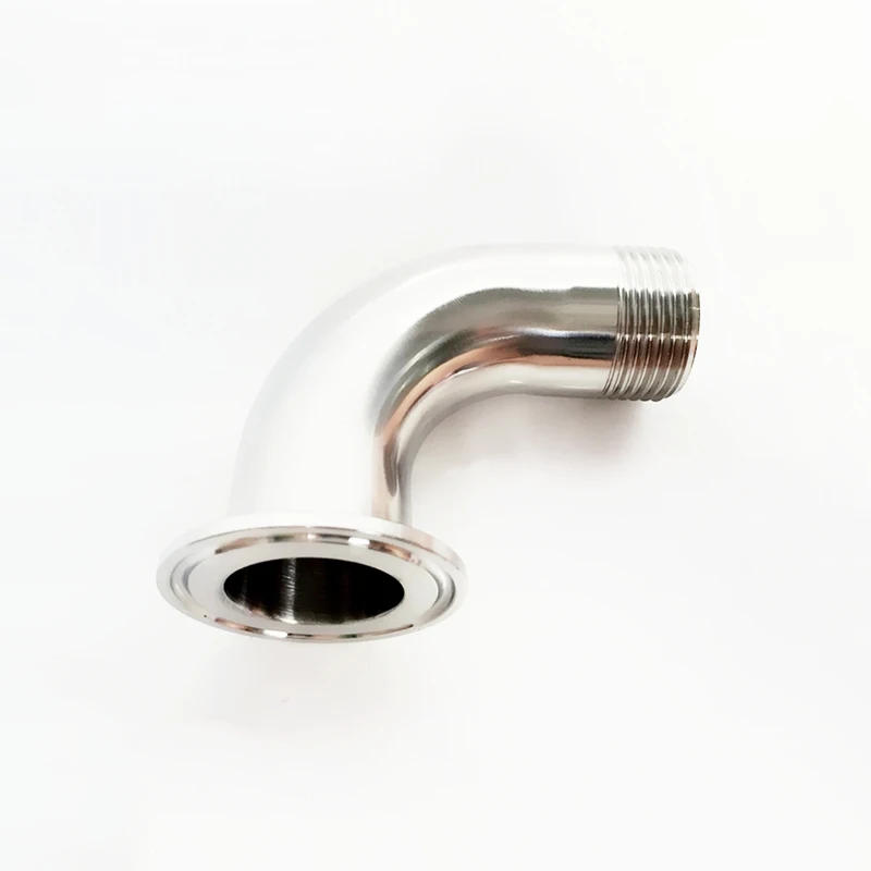 3//4/" 1/" 1-1//4/" 2/" 3/" SS304 anitary Welding Elbow 90 Degree Fitting for Homebrew