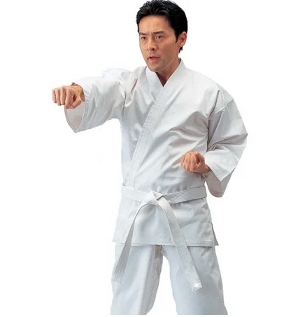 

Quality Dobok child adult karate uniform suit WTF Taekwondo kick boxing MMA Martial art training clothes dobok cotton polyster