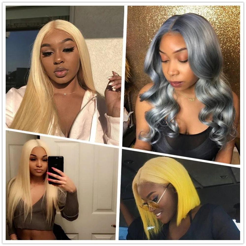 blonde hair