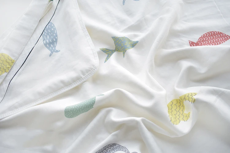 Новорожденных муслин пеленать все хлопковые детские одеяла Новорожденные толстовки банное полотенце новорожденных хлопчатобумажное одеяльце детские постельные принадлежности 82*82 см