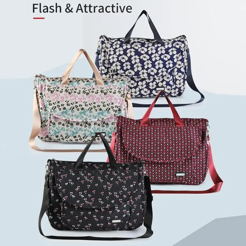 

6pcs Waterproof Multifunctional Mummy Bag Large Capacity Maternity Handbag Baby Care Diaper Nappy Nursing Bag Travel Backpack