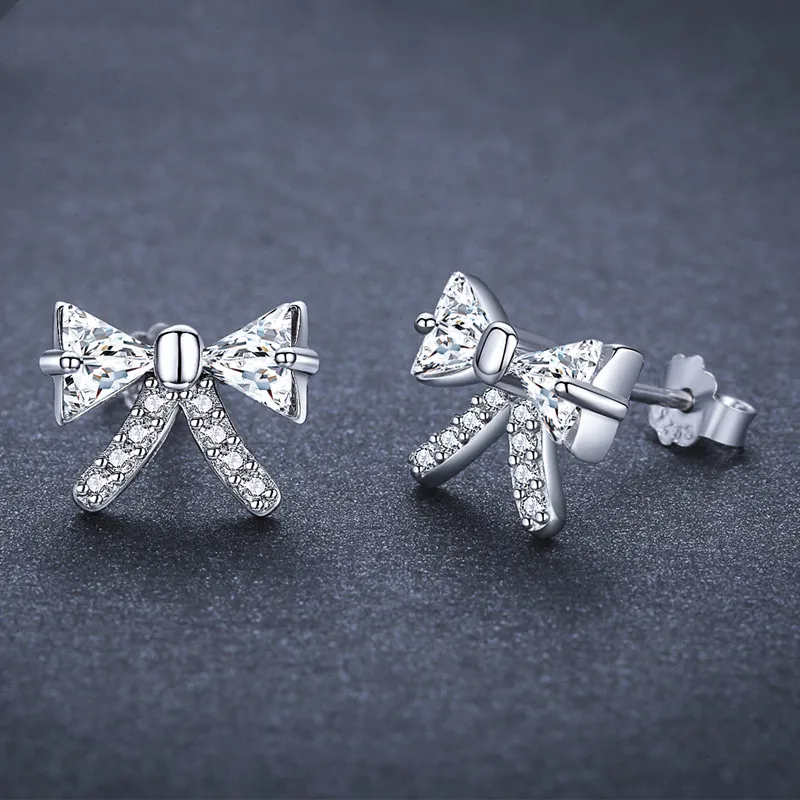 Black-Awn-Birthday-Present-Romantic-925-Sterling-Silver-Jewelry-Engagement-Bow-Stud-Earrings-for-Women-Female