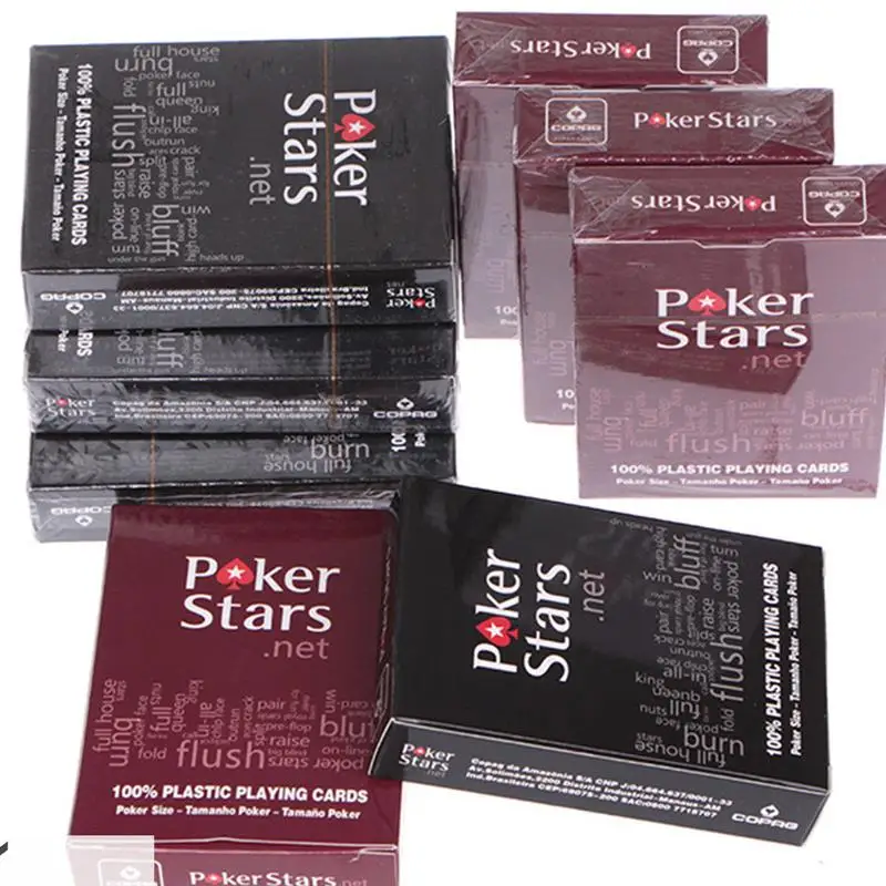 Пластиковые игральные карты Speelkaarten Texas Holdem Poker Card водонепроницаемые Игральные карты Poker Cartas De Baralho высокое качество подарок