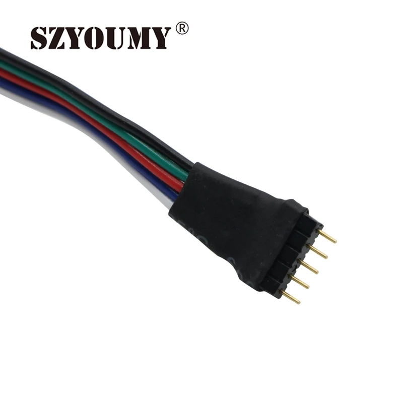 SZYOUMY Водонепроницаемая RGBW RGBWW 5 м SMD 5050 Светодиодная лента 60 светодиодный s/M 12 V RGB + белый/теплый белый 300 Светодиодная лента