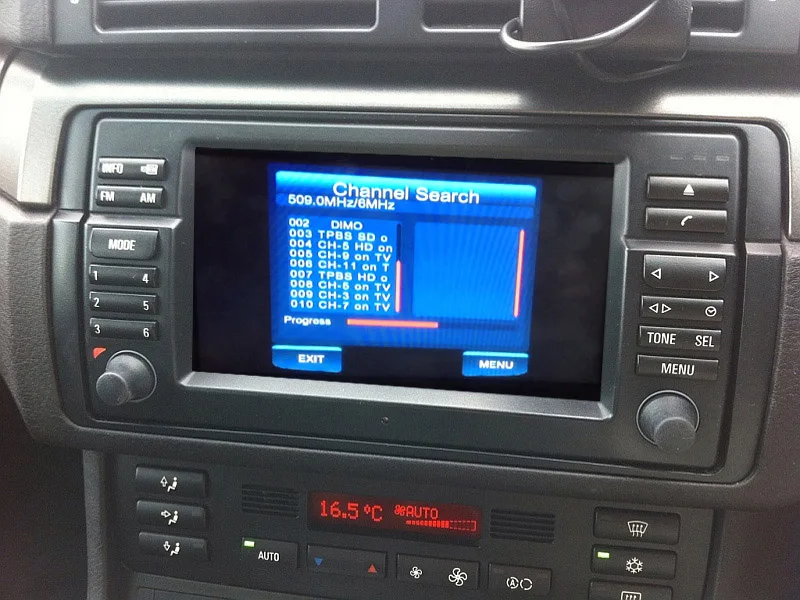 DVB-T2 search