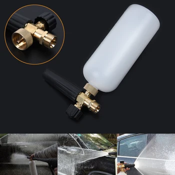 

Snow Foam Lance Cannon Washer Gun Soap Pressure Car Foamer Wash Jet Bottle 1L