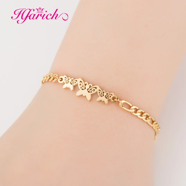 Womens Gold Bracelet On Girls Hand Stock Photo 1282719529 | Shutterstock