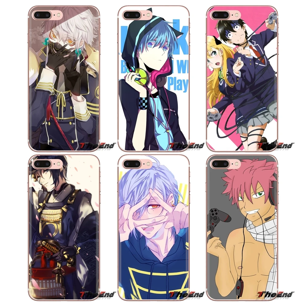Мягкие прозрачные чехлы для Xiaomi Redmi 4A S2 Note 3 3S 4 4X 5 Plus 6 7 6A Pro Pocophone F1 Anime Gamer Boy |