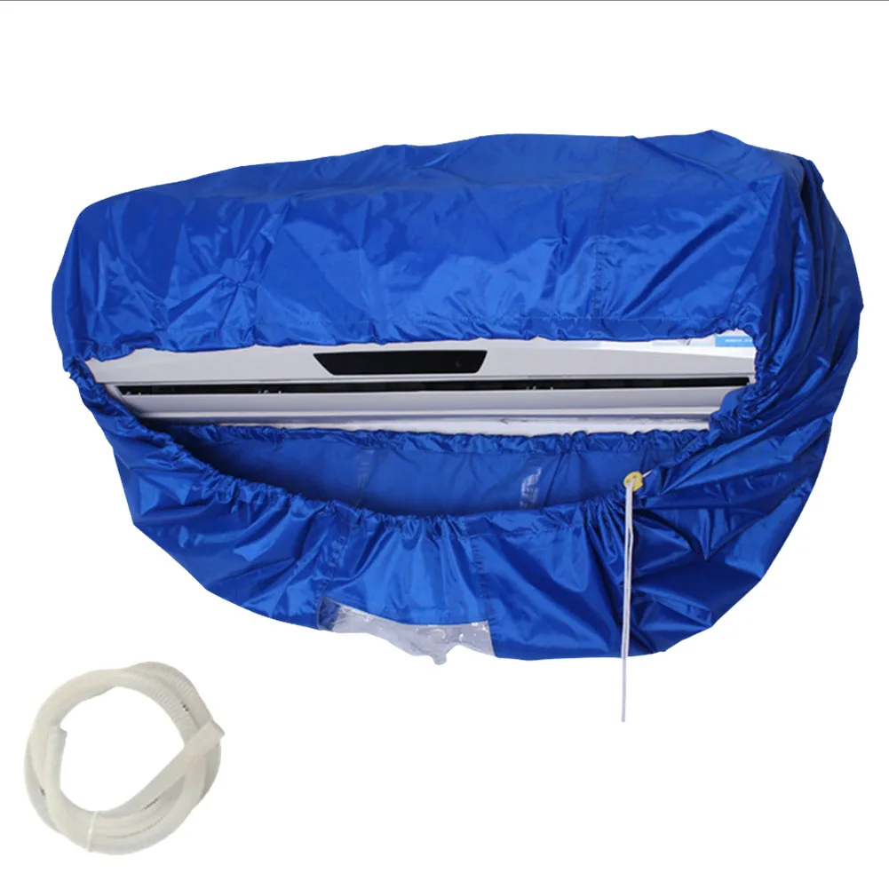 

Accessories Office Washing Cover Set Home Sealing Water Outlet With Tube Practical Cleaning Dust Air Conditioner Use Protective