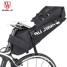 Wheel Up Rainproof 10L MTB Bike Bag Cycling Saddle Tail Rear Seat Waterproof Storage Bag Bicycle Accessories Can Put Taillight