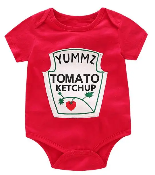 bamboo baby bodysuits	 Yummz Tomato Ketchup Yellow Mustard Red and Yellow Bodysuit Baby Boy Twins Baby Clothes Twins Baby Boys Girls DS9 customised baby bodysuits Baby Rompers