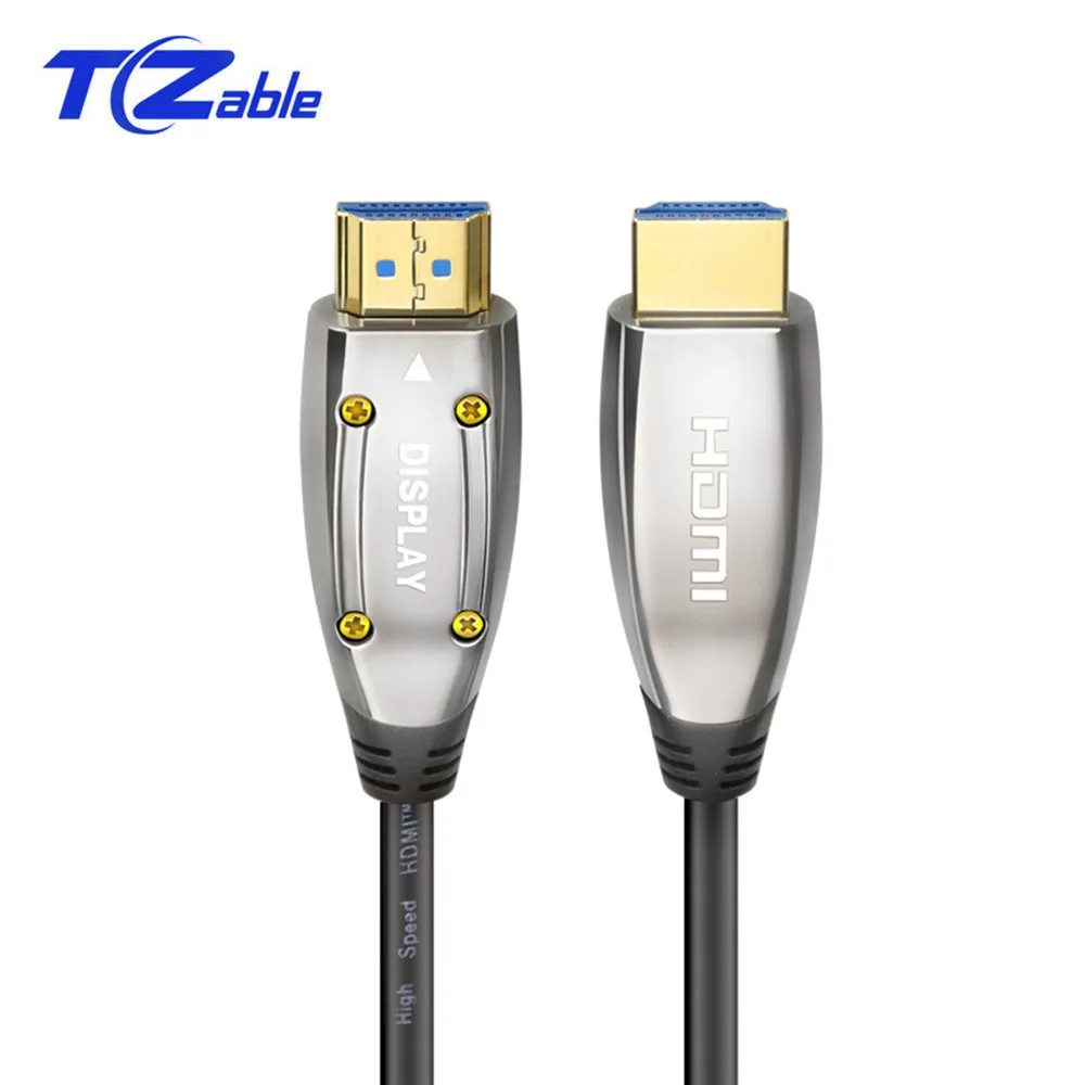 Кабель HDMI 2 1 8K 48 Гбит/с 120 Гц HD волоконно оптический кабель для PS4 HDR VRR 3D аудио видео
