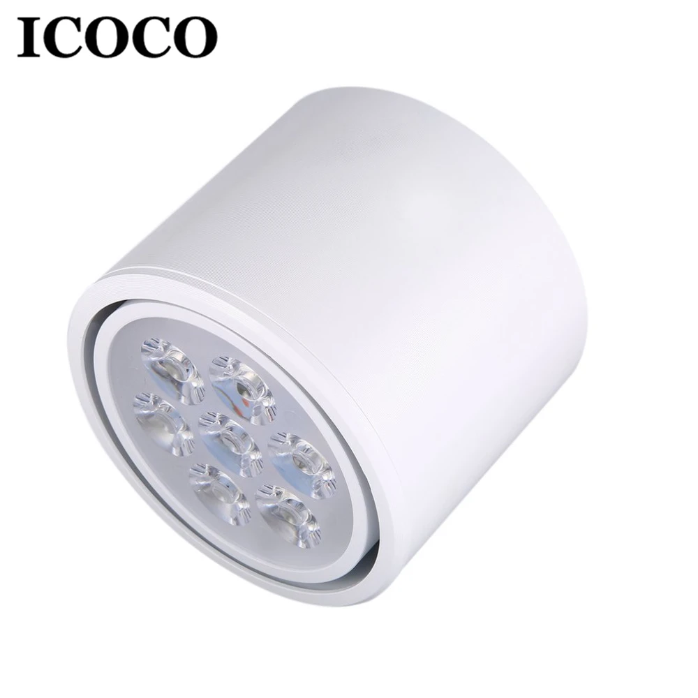 Icoco Led Downlight Round Ceiling Light Spot Light Aluminum