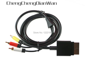 

ChengChengDianWan 3pcs/lot AV Cable Audio Video Cable For Xbox360 xbox 360 slim