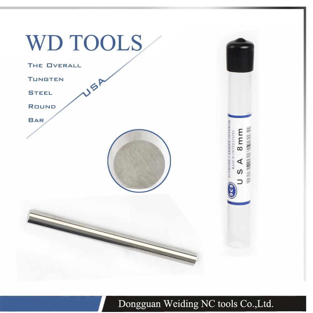 1 шт. вольфрамовый стержень высокой твердости высокая прочность на растяжение Высокая удлинение высокая износостойкость