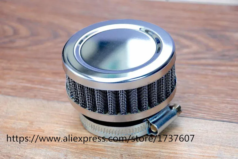 

1pcs Stainless Ring Motorcycle Air Filter 46MM 48MM 50MM 52MM 54MM 60MM Cleaner For SR400 CB550 CB750 Kawasaki KZ650