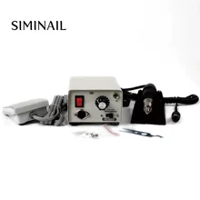 SIMINAIL, 35000 об/мин, профессиональная дрель для ногтей, машинка для маникюра, электрическая, 65 Вт, высокое Художественное оборудование, металлические биты, 35000 микро мотор
