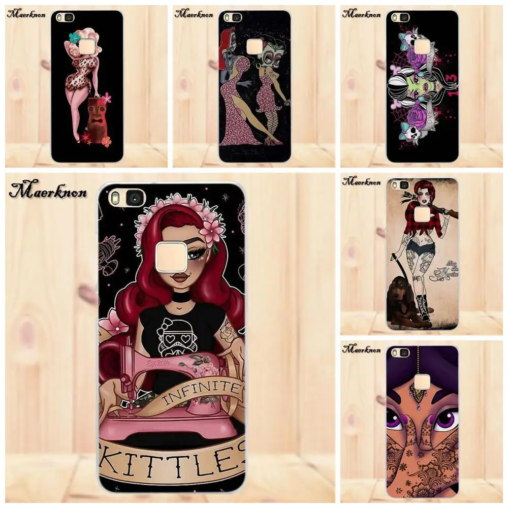 

Maerknon TPU Coque Case Capa For Samsung Galaxy A3 A5 A7 J1 J2 J3 J5 J7 2015 2016 2017 Tattooed Princess Alice Ariel Jasmine