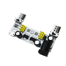 7-12 MB102 DC V Micro Interface USB Módulo Placa De Ensaio Power Module Abastecimento MB-102 2 Placa De Canal