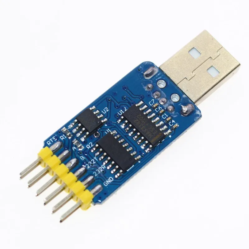 6 в 1 CP2102 USB к TTL 485 232 Huzhuan 3 V / 5V совместимый шесть Многофункциональный серийный