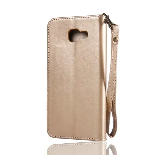 Yikelo Роскошные Флип кожаный чехол для телефона для Samsung Galaxy A3 A5 A7 J1 J2 J3 J5 J7 Prime A8 A9 кошелек Coque задняя крышка