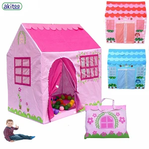 Akitoo New Arrival 4 Types Children Rabbit Tent House Toy Indoor Outdoor Game Room Tents For Kids Early Education Toys Gift