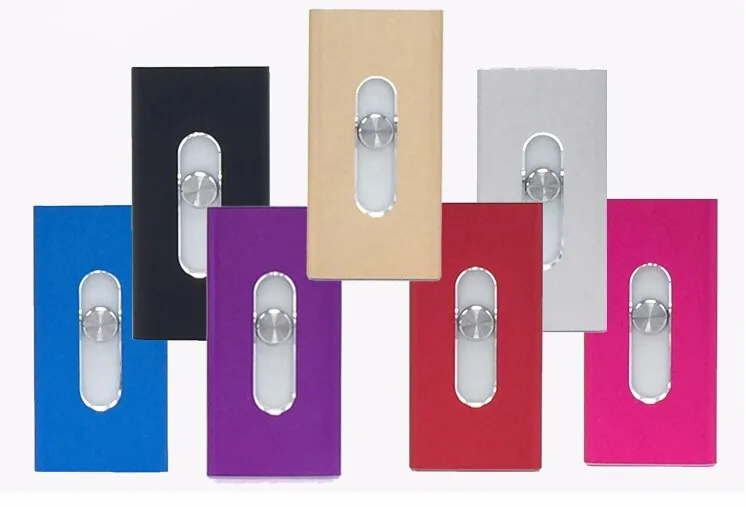 OTG USB Flash Drive 16G 32G 64G Memory Stick 128G 256G Pen Thumb For IOS iPhone iPad/PC Android For iphone X 8/7/6s/6s Plus/6
