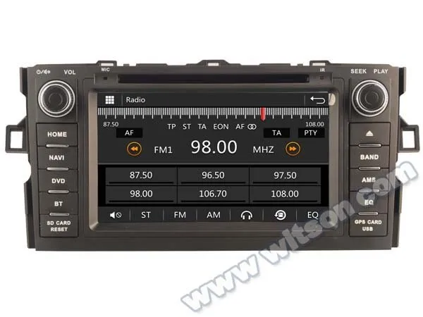 Cheap WITSON CAR DVD GPS For TOYOTA AURIS car audio navi with Capctive Screen 1080P DSP WiFi 3G DVR Good Price GIFT 21