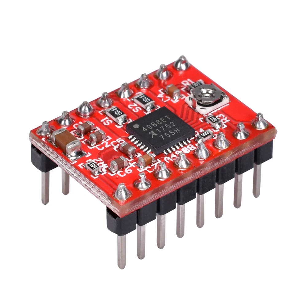 BIGTREETECH 5 шт. A4988 шаговый двигатель модель драйвера радиатор высокое качество