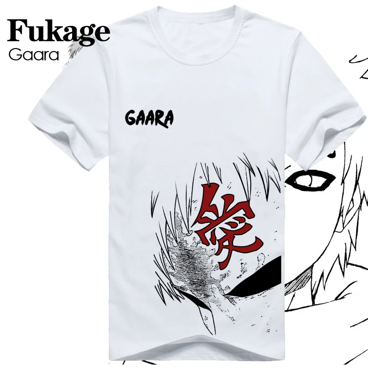 Naruto gaara shirt Clearance