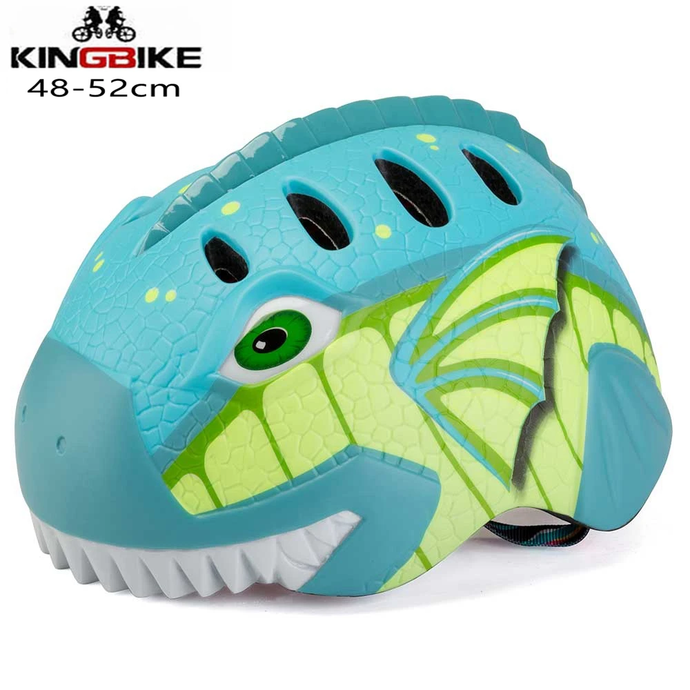 

KINGBIKE Child Bike Helmet Ultralight Children's Safety Bicycle Helmet with Taillight kids Cycling Helmet Child Bike Equipment