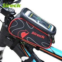 Sireck сумочка на раму велосипеда дорога горный велосипед Передняя верхняя сумка сенсорный экран Велоспорт вынос руля сумка для мобильного телефона 6,0 дюймов