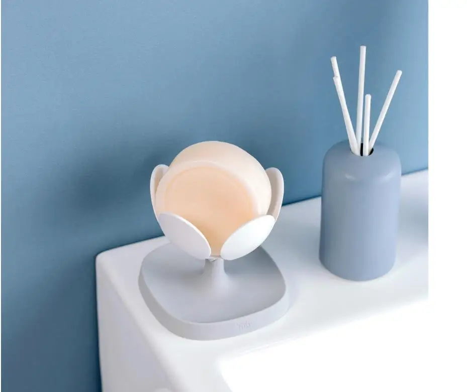 Xiaomi YIYOHOME Lotus Storage Soap Tray Small and Chic Fashion Personality Soap Box Unique Shelf Laundry Soap Stand Xiaomi YIYOHOME Lotus Storage Soap Tray Small and Chic Fashion Personality Soap Box Unique Shelf Laundry Soap Stand