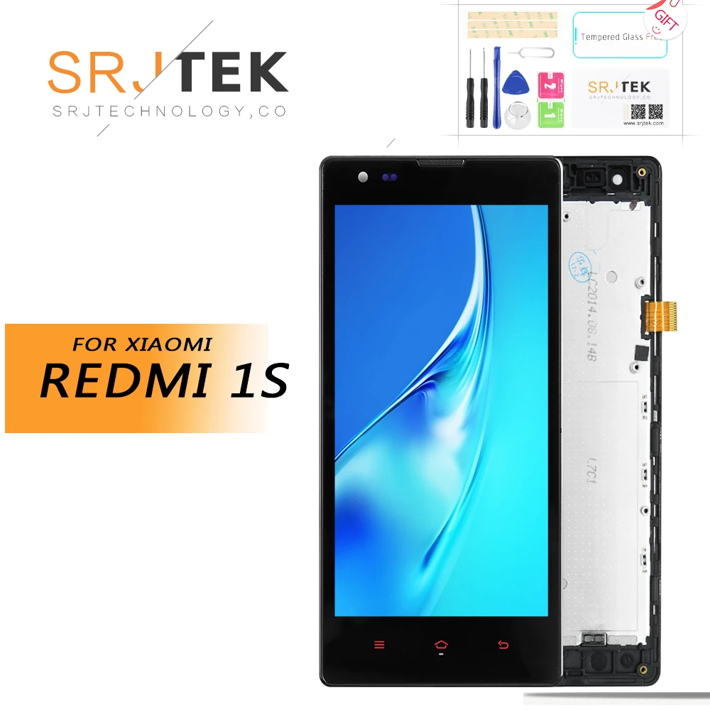 Новый Srjtek 4 7 &quotЖК-дисплей для Xiaomi Redmi 1s дисплей сенсорный экран дигитайзер 720*1280