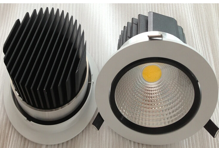 

Wholesale price AC85-265V Dimmable 7W/12W Warm Pure Cold White COB LED Downlight COB led down light Free Shipping