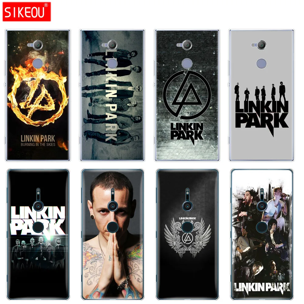 

silicone Cover phone Case for sony xperia XA1 XA2 ULTRA PLUS L1 L2 XZ1 XZ2 compact XZ PREMIUM Newest Popular Linkin Park