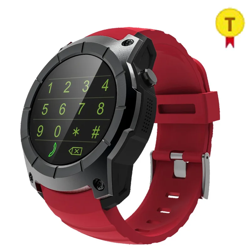 

New Smart GPS Watch Phone, 1.3 inch MTK2503, Support SIM Card & GPS & Barometer & Heart Rate Monitor & Pedometer & Sleep Monitor