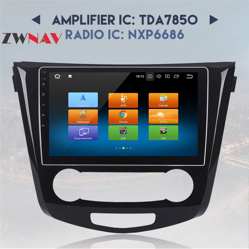 Excellent 4G+32G Octa Core Android 8.0 car multimedia player gps navigation video 2 din car audio for Nissan X-TRAIL Qashqai Dualis Rouge 10