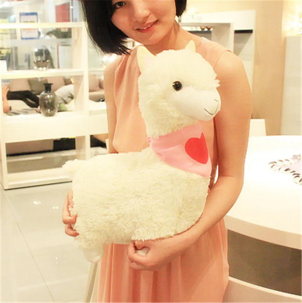 Fancytrader Soft Plush Toy Alpaca BigStuffed Animals Sheep Doll 45cm One Piece Gifts for Kids 8