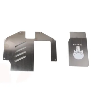 

Practical Professional Metal Chassis Armor Front Rear Protector for 1:7 RC Car Traxxas UDR Unlimited Desert Racer