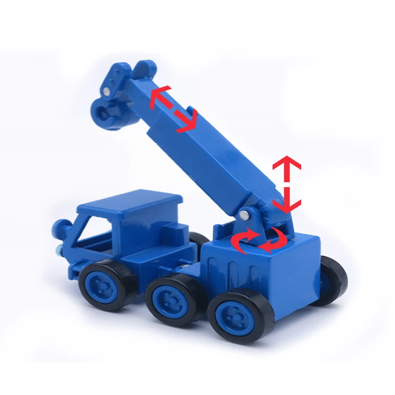 Red bob the builder Diecast LOFTY Forklift1